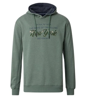 CASAMODA Sweatshirt Dunkelgrün/Grün/Türkis