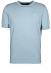 KARL LAGERFELD Strickpullover mit Logo-Stickerei (1) Hellblau/Blau