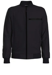 Strellson Steppjacke Clearwater Flex (1-St) Dunkelblau/Schwarz