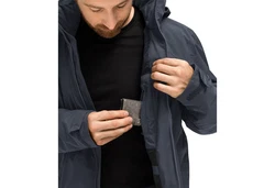 Maier Sports 3-in-1 Funktionsjacke MetorThermRec Dunkelgrau/Grau/Orange/Gelb/Dunkelblau/Schwarz