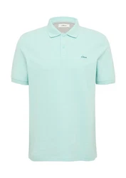 s.Oliver Poloshirt Grün/Hellgrün/Hellblau/Türkis