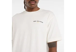New Balance Kurzarmshirt Reimagined Graphic T-Shirt 2 Weiß/Khaki/Beige/Creme