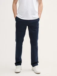 TOM TAILOR Chinohose Ultralight Regular Fit Chino Hose Dunkelblau/Blau