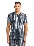CARLO COLUCCI T-Shirt Egon Grau/Schwarz/Dunkelgrau