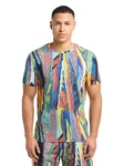CARLO COLUCCI T-Shirt Egon Mischfarben/Orange