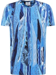 CARLO COLUCCI T-Shirt Egon Blau