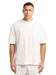 CARLO COLUCCI T-Shirt Ebnicher Weiß/Beige/Creme/Schwarz