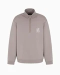 ARMANI EXCHANGE Sweatshirt Hellgrau/Lila/Braun/Grau/Beige