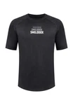 Smilodox T-Shirt Pereira Nachhaltig Schwarz/Gelb/Dunkelgrau