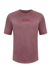 Smilodox T-Shirt Pereira Nachhaltig Dunkelrot/Bordeaux/Lila