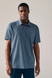 Next Poloshirt 5er-Pack Kurzarm-Poloshirts aus Jersey Hellblau/Grau/Blau