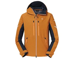 Schöffel Jacke Matrei Orange/Braun/Rot
