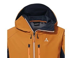 Schöffel Jacke Matrei Orange/Braun/Rot