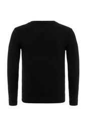 RedBridge Langarmshirt Sportlicher Look Schwarz/Grün/Neonfarben