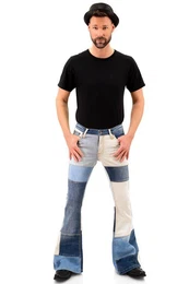 Schlagjeans Herren STAR BIRDY Patchwork