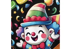 MoonWorks Print-Shirt Herren T-Shirt Fasching Karneval Clown Alaaf Helau Verkleidung 