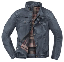 Bogotto Motorradjacke Barton Blau/Dunkelblau/Hellblau