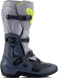 Alpinestars Tech 3 Motocross Stiefel Grün/Grau