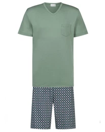 Schlafanzug MYNIGHT Serie Soft Circles Schlafanzug - Pyjama kurz