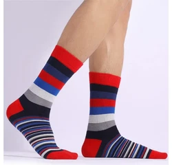 Bemoua Freizeitsocken Ringel Socken Herren (A0574) A0574