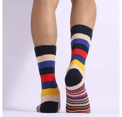 Bemoua Freizeitsocken Ringel Socken Herren (A0574) A0574