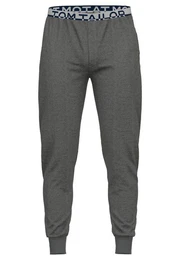 Pyjamahose mit seitlichen Taschen und Logo-Bund