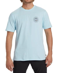 Billabong T-Shirt Rotor Blau/Hellblau