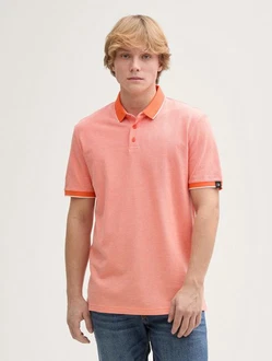 TOM TAILOR Denim Piqu Poloshirt