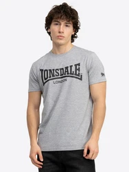 Lonsdale T-Shirt PIDDINGHOE Dunkelgrau/Grau