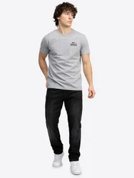 Lonsdale T-Shirt PIDDINGHOE Dunkelgrau/Grau