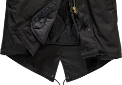 Brandit Allwetterjacke M51 US Parka Schwarz/Dunkelgrün/Dunkelgrau/Grau