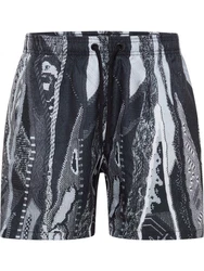 CARLO COLUCCI Shorts Ehart Dunkelblau/Grau