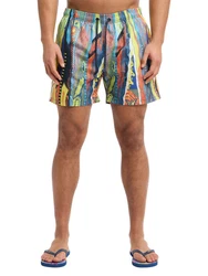 CARLO COLUCCI Shorts Ehart Mischfarben/Beige/Gelb