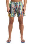 CARLO COLUCCI Shorts Ehart Mischfarben/Beige/Gelb