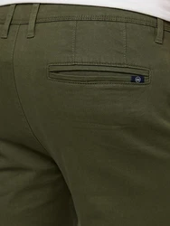 Kronstadt Chinohose KSDaniel Khaki/Dunkelgrün