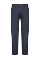 Roy Robson Chinohose Klassischer Slim Fit Dunkelblau/Grau
