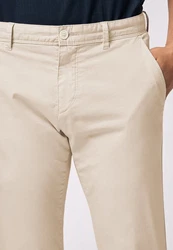 Roy Robson Chinohose Klassischer Slim Fit Khaki/Beige