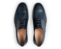 Lloyd Halbschuhe DEMOND Schnürschuh Dunkelblau/Hellblau