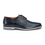 Lloyd Halbschuhe DEMOND Schnürschuh Dunkelblau/Hellblau