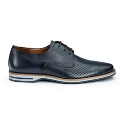 Lloyd Halbschuhe DEMOND Schnürschuh Dunkelblau/Hellblau