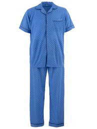 Schlafanzug Pyjama Set Kurzarm - Circles