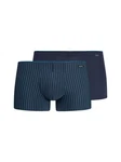 Skiny Retro Pants Herren Pant Multipack Dunkelblau/Blau/Hellblau