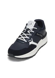 aus Rindleder und Mesh Sneaker