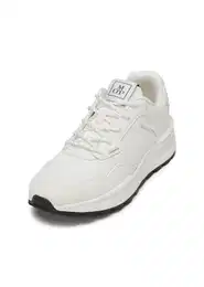 aus Rindleder und Mesh Sneaker