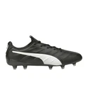 PUMA KING Platinum 21 Instinct FG/AG Fußballschuh Grau/Schwarz/Beige/Dunkelgrau/Gelb
