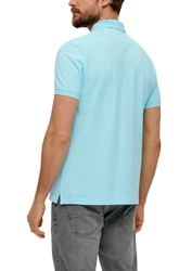 s.Oliver Poloshirt Hellblau/Türkis/Blau