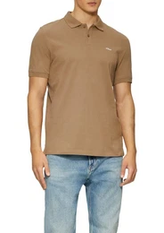 Poloshirt mit Logostickerei