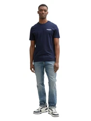 TOM TAILOR DENIM T-Shirt Dunkelblau
