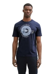 T-Shirt mit verschiedenen Logo Prints