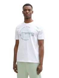 T-Shirt mit verschiedenen Logo Prints